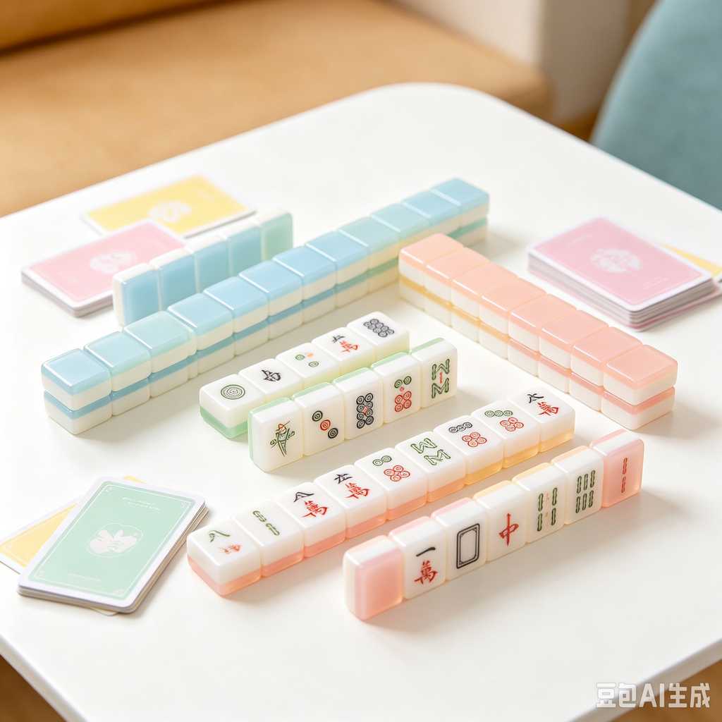 non fading mahjong tile print