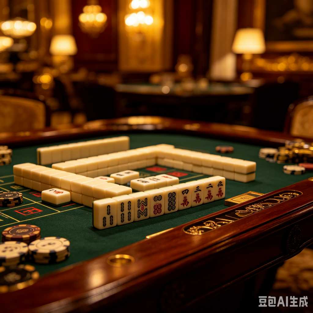 custom logo printed mahjong tiles